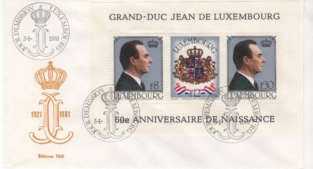 Luxemburg 1023-1024 Blok 13