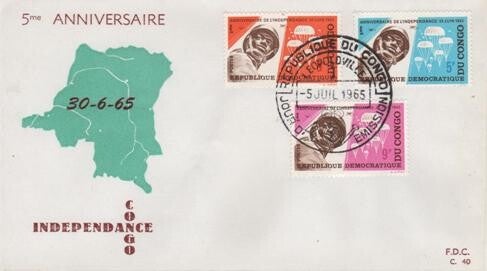 Fdc Du Congo C40 / C41