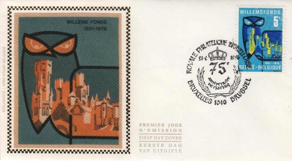 Fdc België Obp nummer 1796