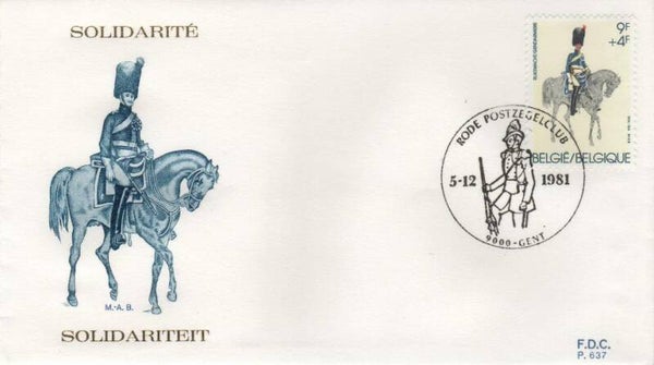 Fdc België Obp nummer 2031 - 2033