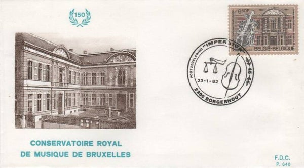 Fdc België Obp nummer 2034 - 2035