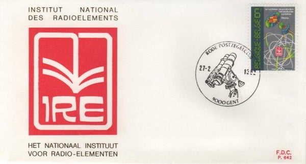 Fdc België Obp nummer 2036 - 2038