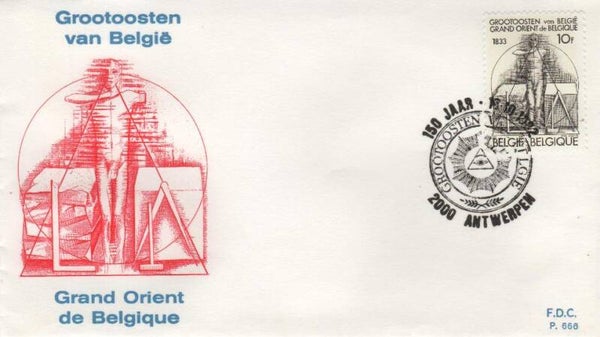 Fdc België Obp nummer 2066