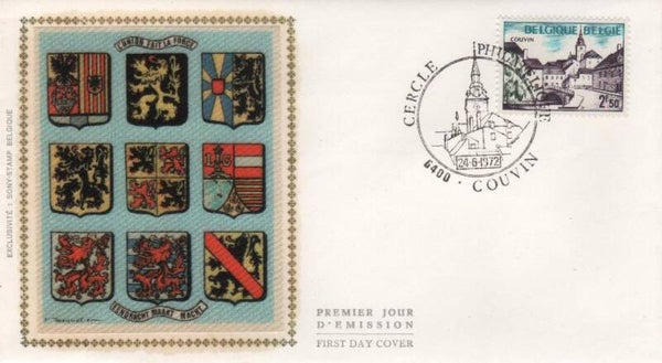 Fdc België Obp nummer 1636 - 1637