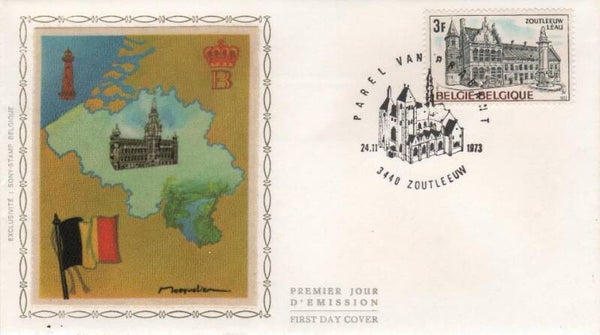 Fdc België Obp nummer 1692 - 1693