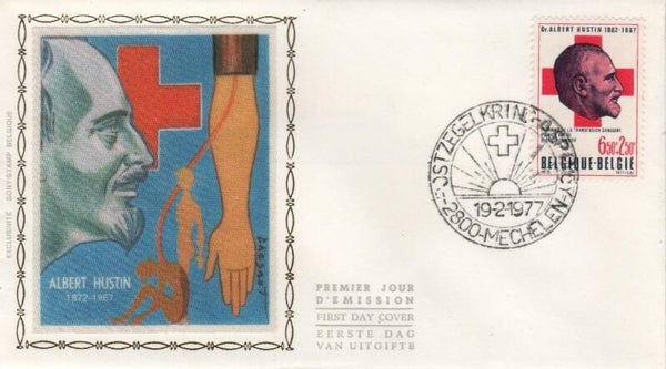 Fdc België Obp nummer 1840 + 1841