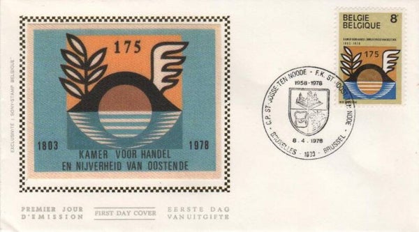 Fdc België Obp nummer 1889