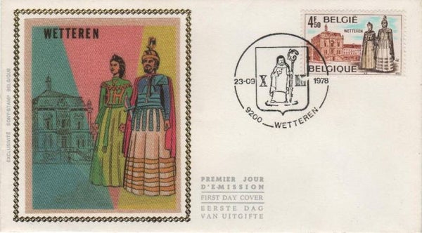 Fdc België Obp nummer 1907 / 1910