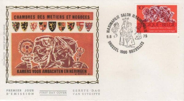 Fdc België Obp nummer 1939