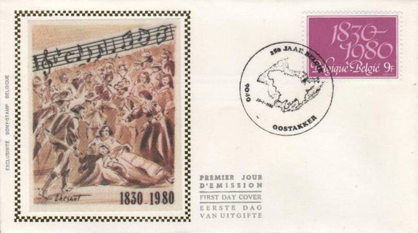 Fdc België Obp nummer 1961