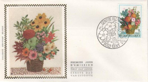 Fdc België Obp nummer 1966 - 1968