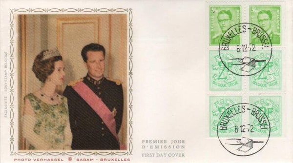 Fdc België Obp nummer B8 - B9