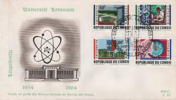 Fdc Du Congo C26 / C27