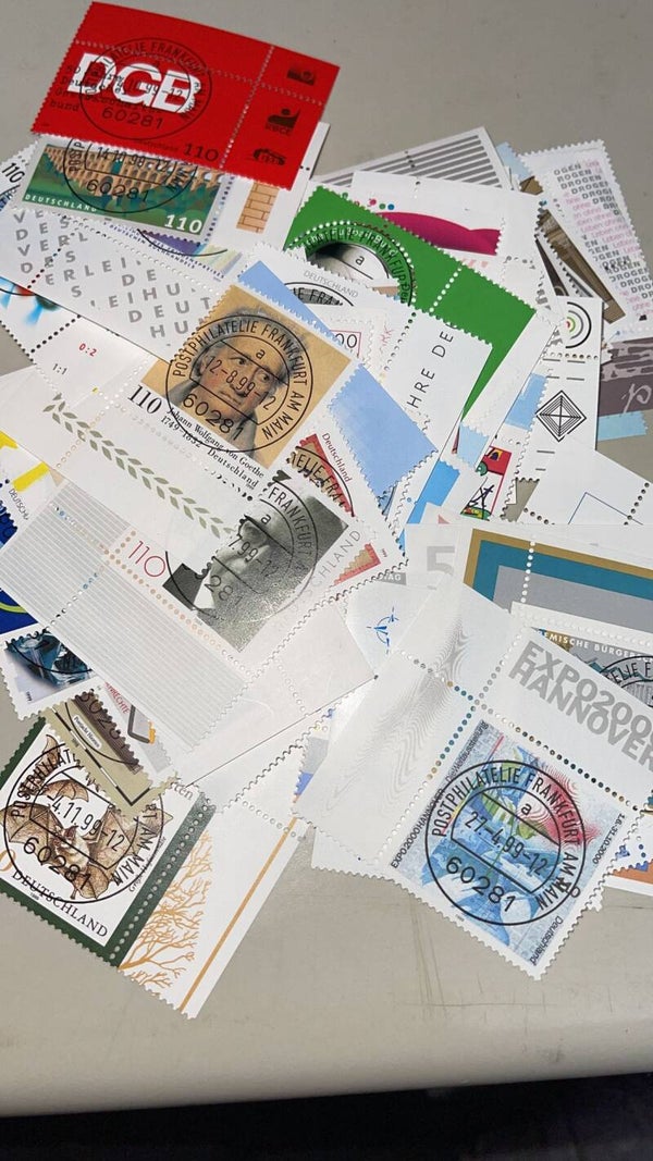 Duitsland hoek / vel rand postfris (21)