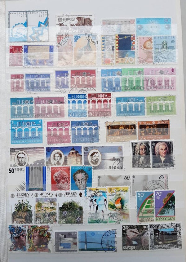 Europa zegels set 14