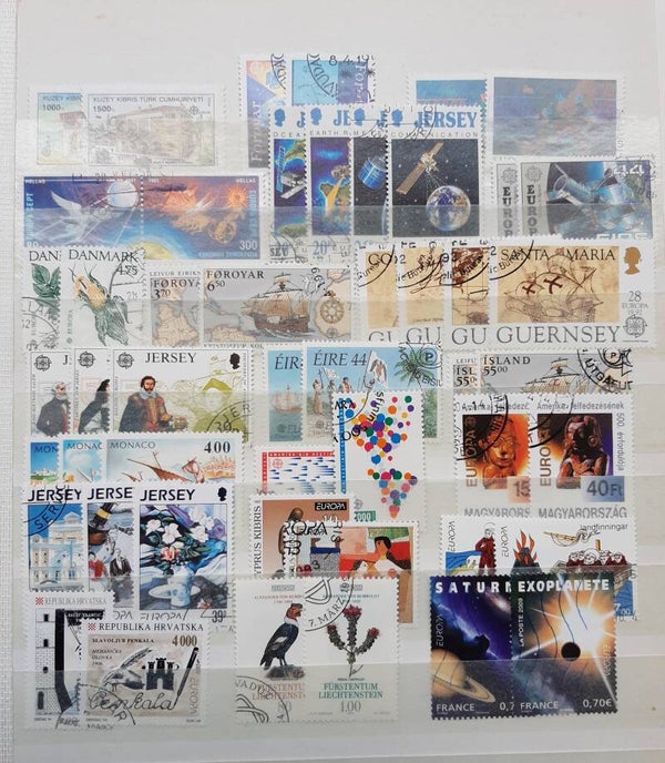 Europa zegels set 17