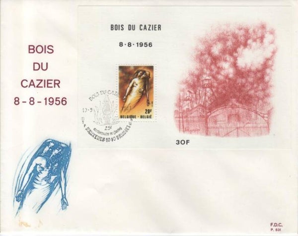 Fdc België Obp nummer Blok 57