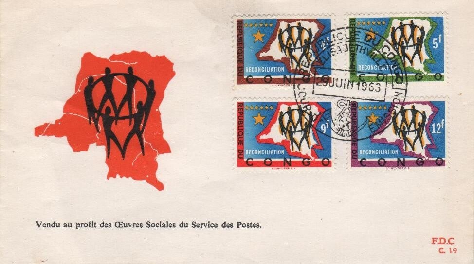 Fdc Du Congo C14 / C14a