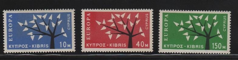 Cyprus Europa zegels 1963