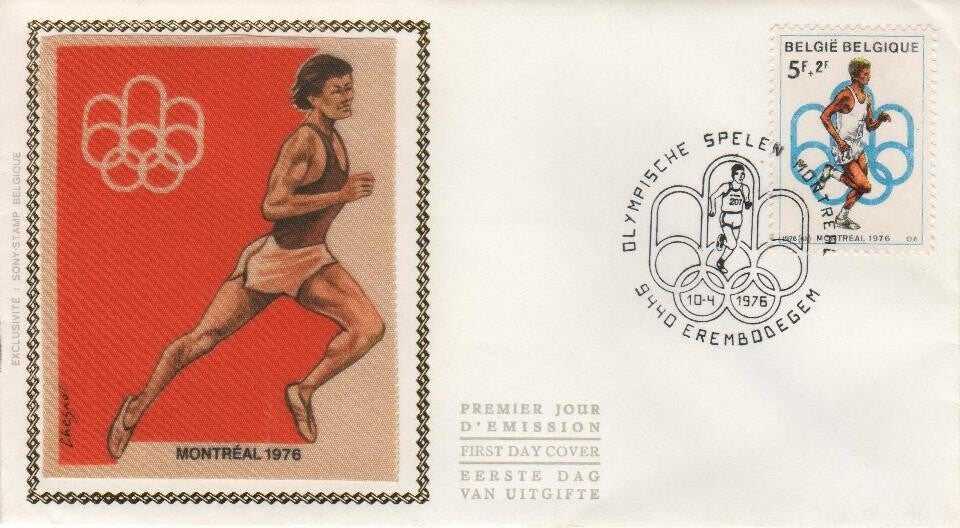 Fdc België Obp nummer 1800 - 1802