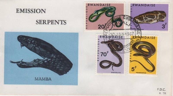 Fdc Rwanda R 57 / R 58