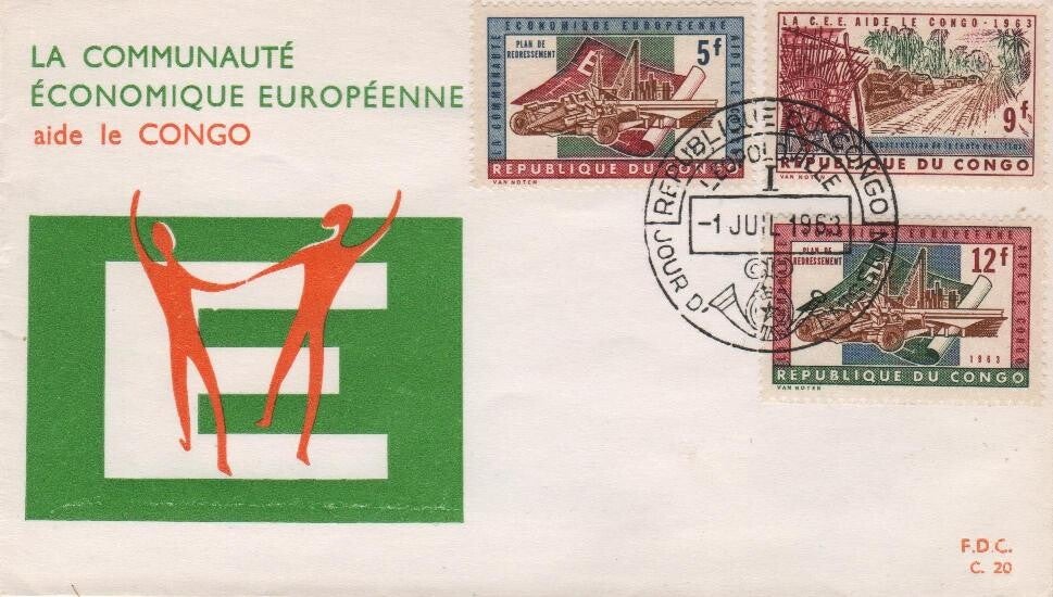 Fdc Du Congo C20 / C20a