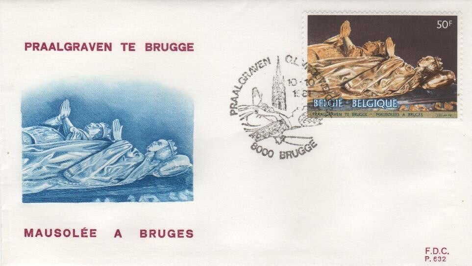 Fdc België Obp nummer 2020