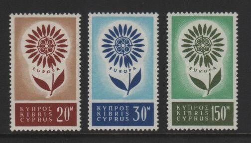 Cyprus Europa zegels 1964
