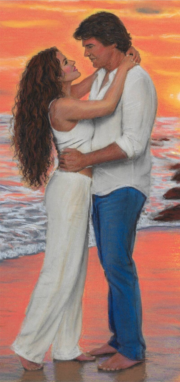 Robert and Shelley - large bookmark