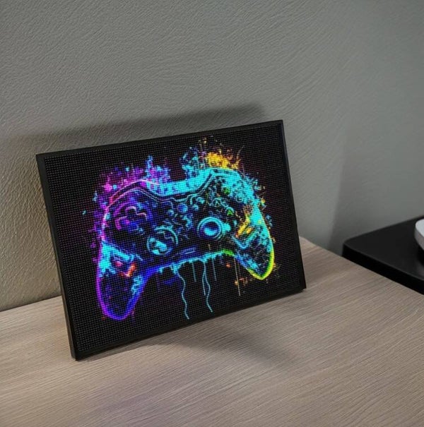 Kit de peinture diamant "Manette de jeu néon"
