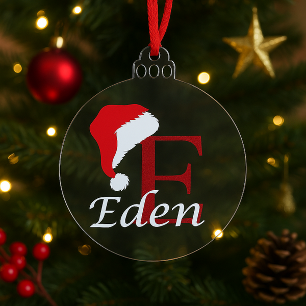 Boule de Noël personnalisée