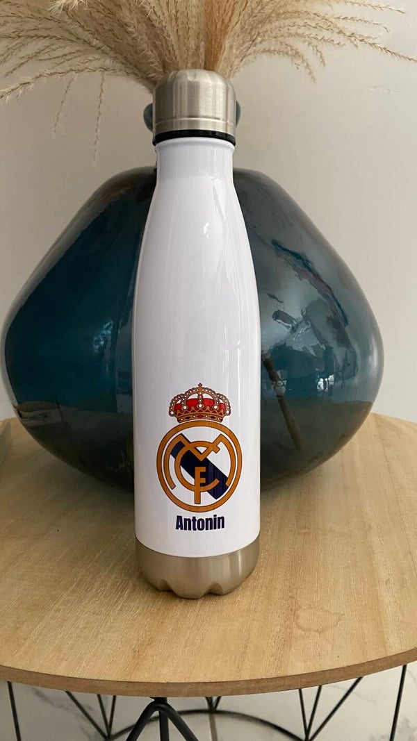 Bouteille isotherme personnalisée Real Madrid