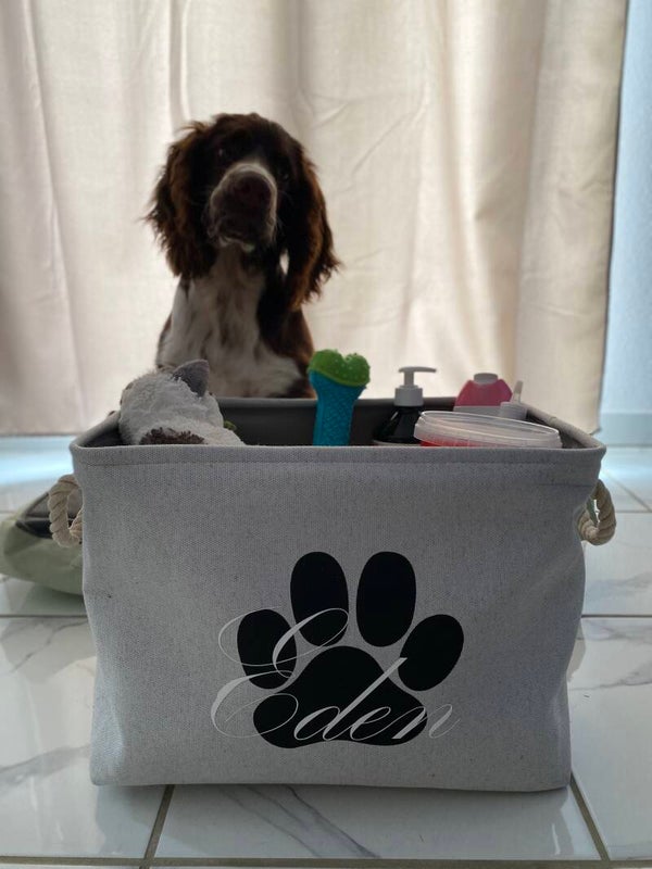 Panier de rangement jouet chien ou chat