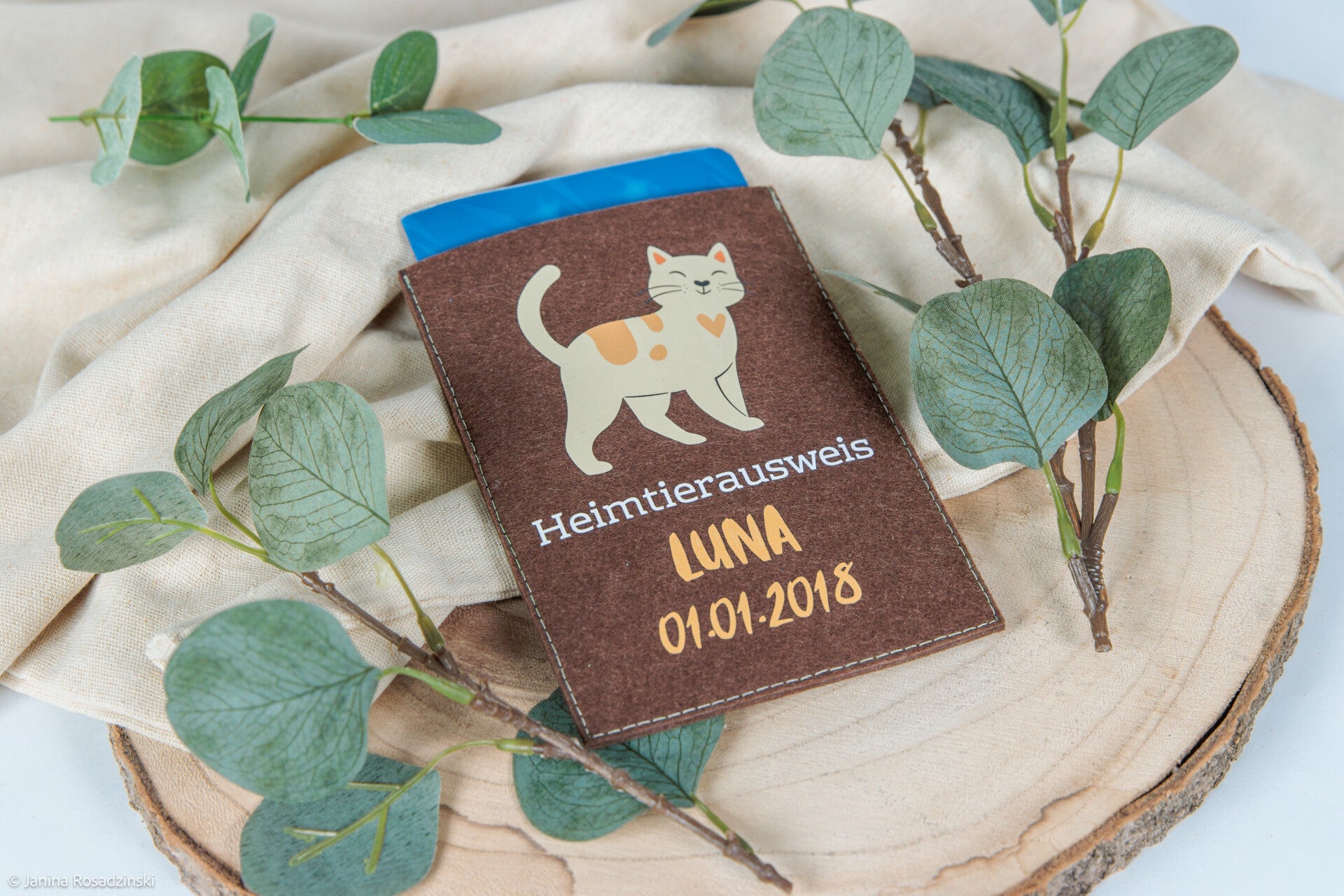 Hülle für den Heimtierausweis