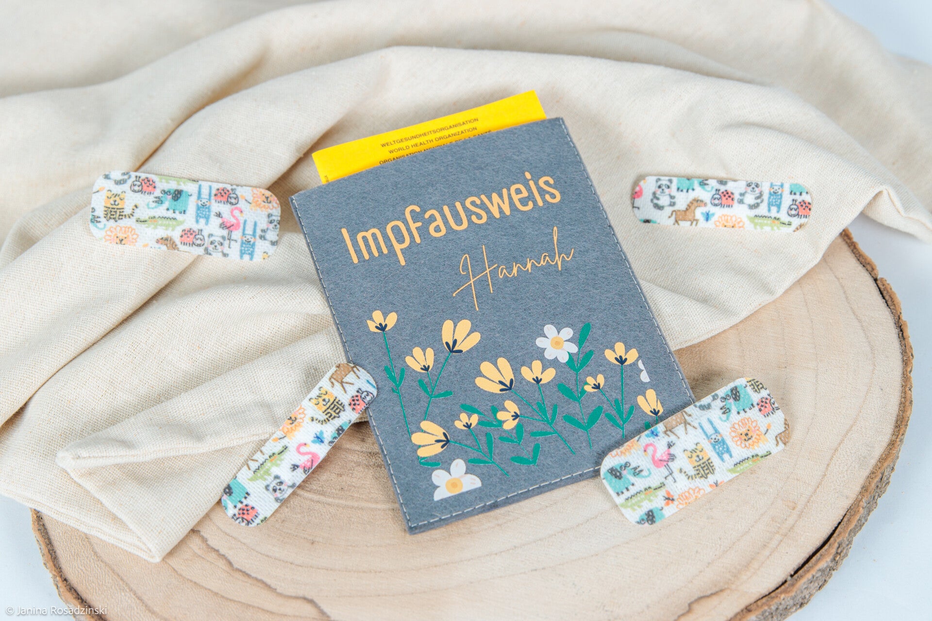 Hülle für den Impfpass