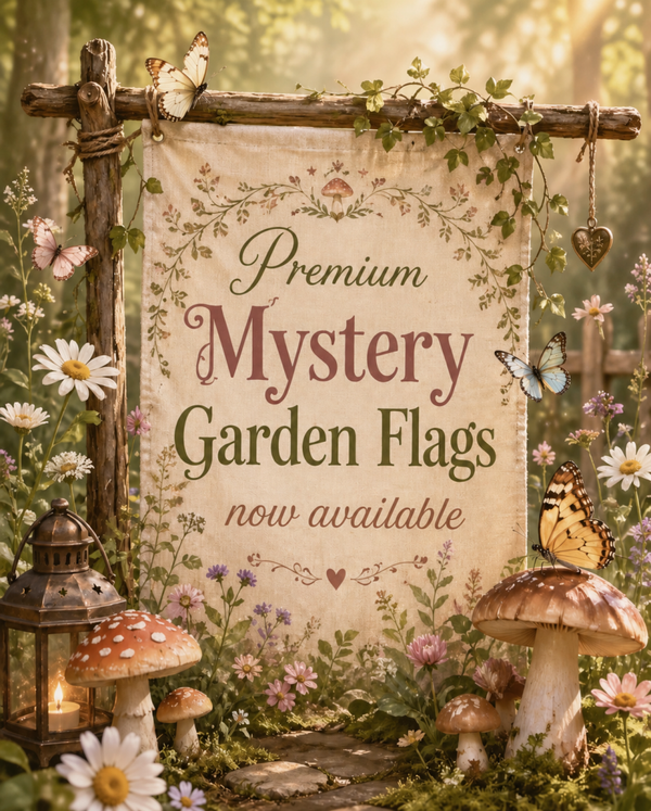 Premium Mystery Garden Flag