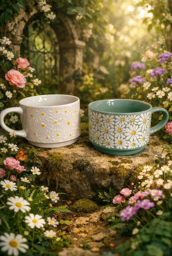 Premium Daisy Bloom Cups
