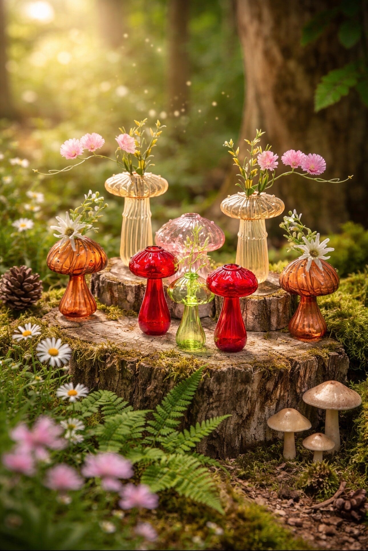 Premium Mushroom Vase
