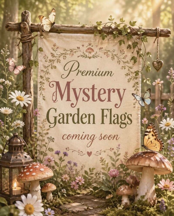 Premium Mystery Garden Flag
