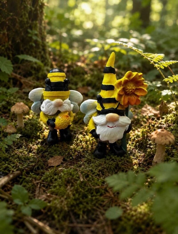 Bee Gnome Garden Friend