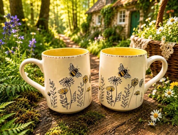 Bee Coffee Cup