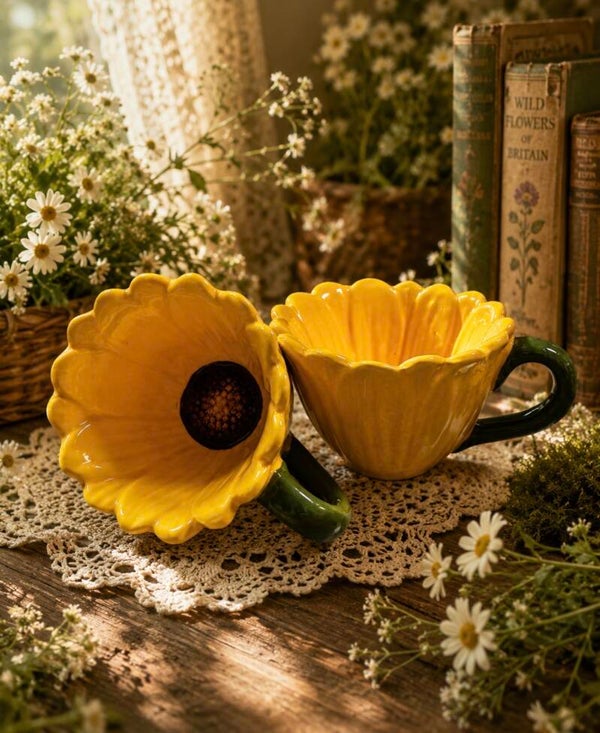 Mini Sunflower Mug 🌻