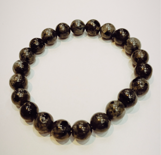Bracelet en pierre naturelle: LARKIVITE (8mm)