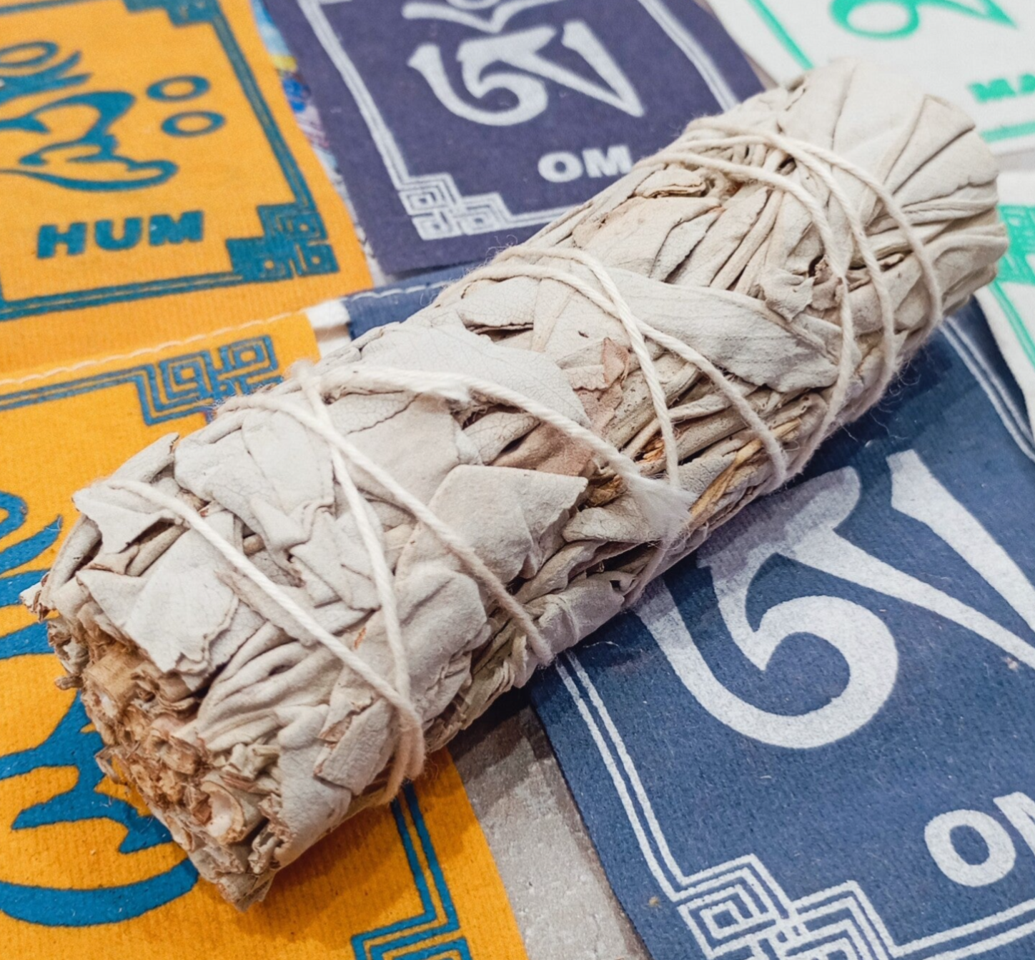 1 FAGOT de SAUGE BLANCHE - Purification- Parfum- 30/35gr++Environ