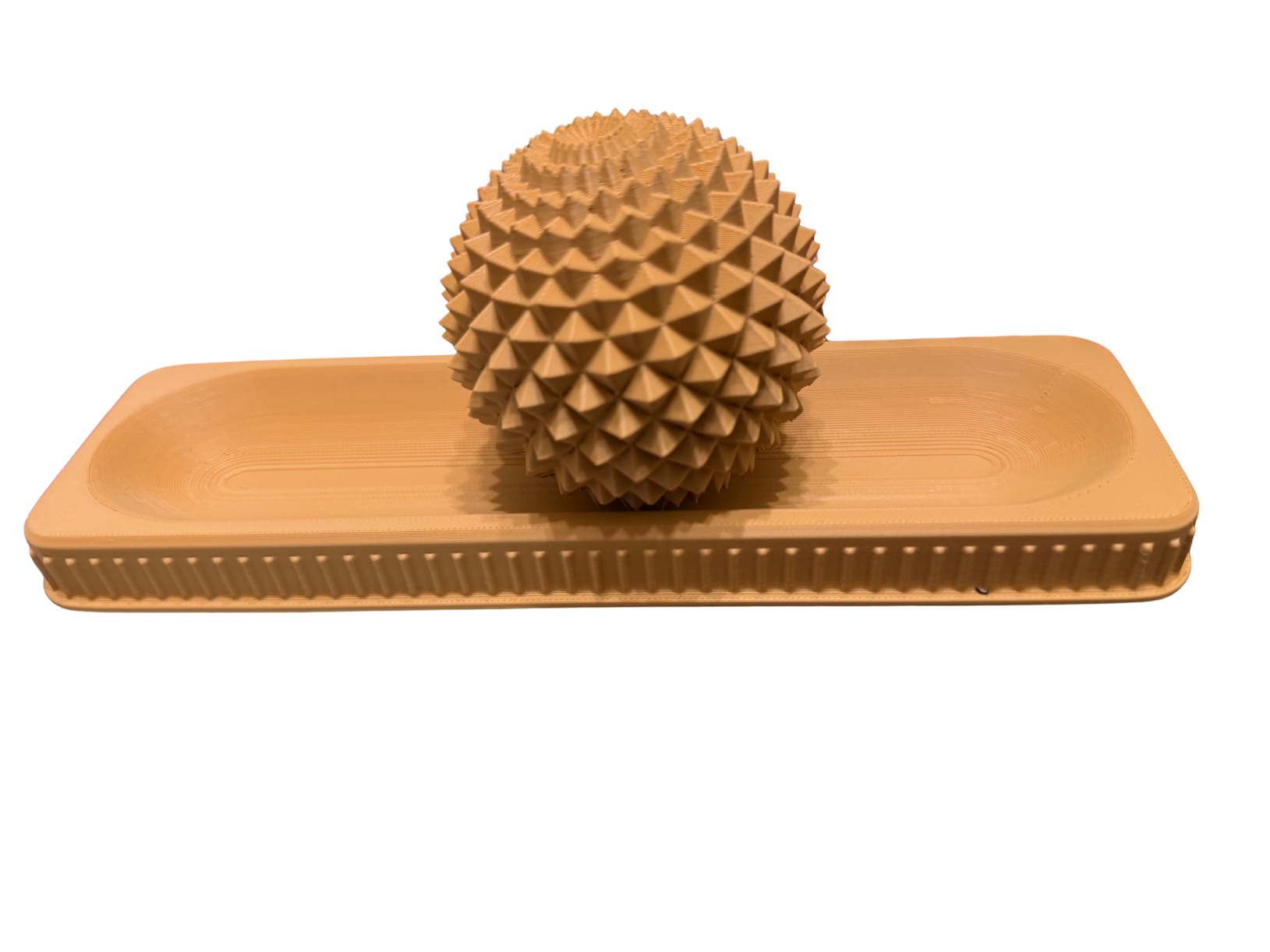 3D Printed Foot Massaging Ball & Tray | Foot Roller Massage Ball | Foot Relief Tool | Desk & Home Foot Massager