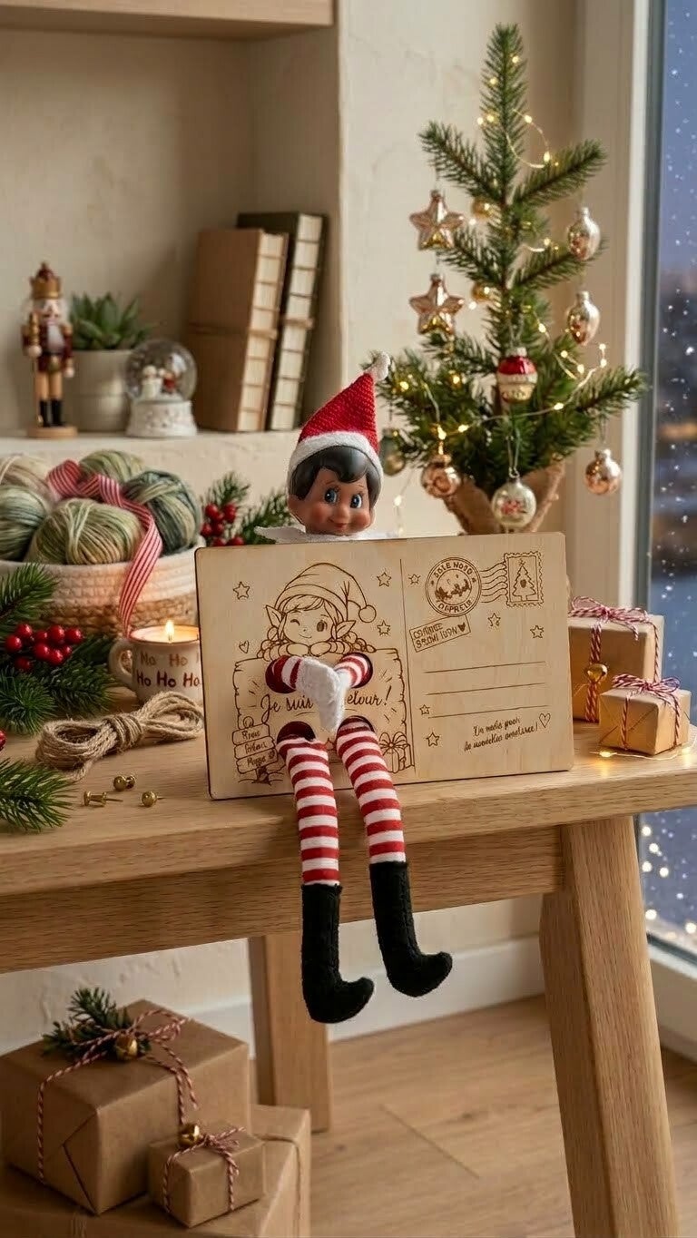 Carte le retour du lutin farceur.