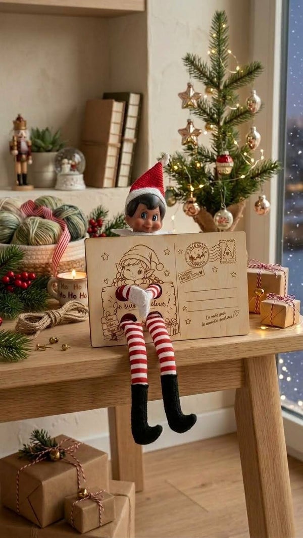 Carte le retour du lutin farceur.