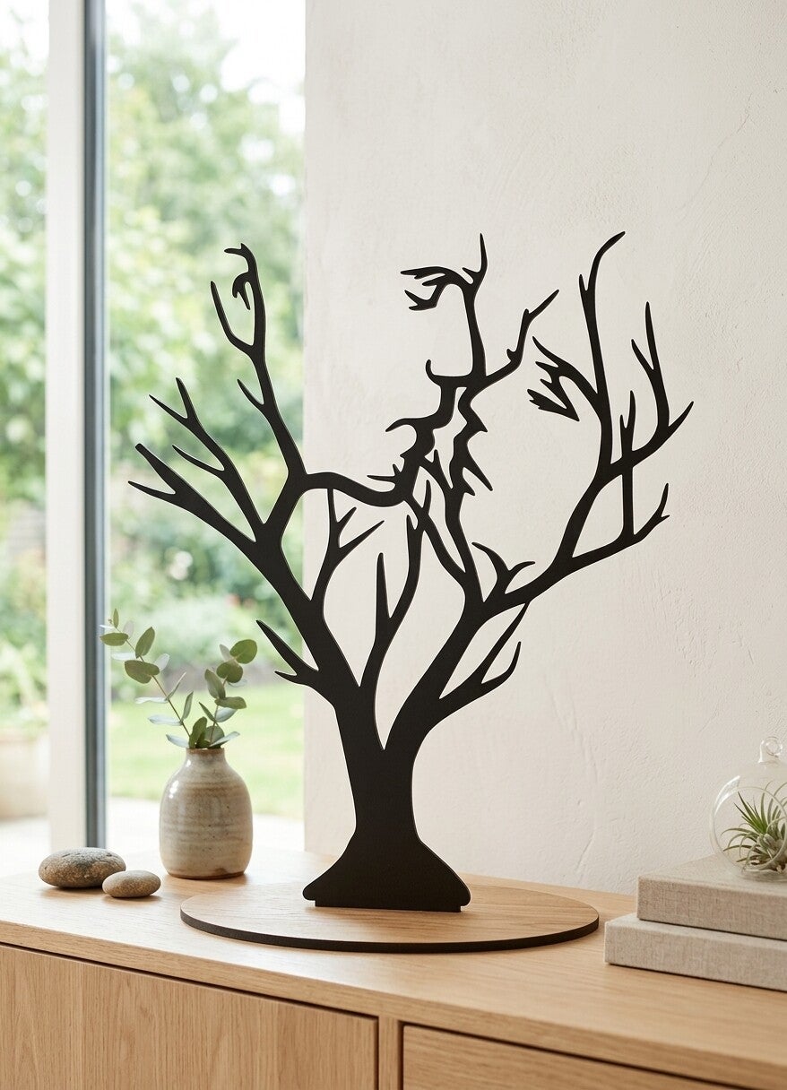 Déco visage arbre
