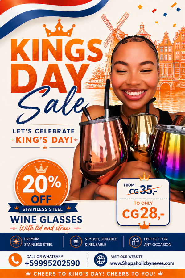 STAINLESS STEEL WINE GLASS