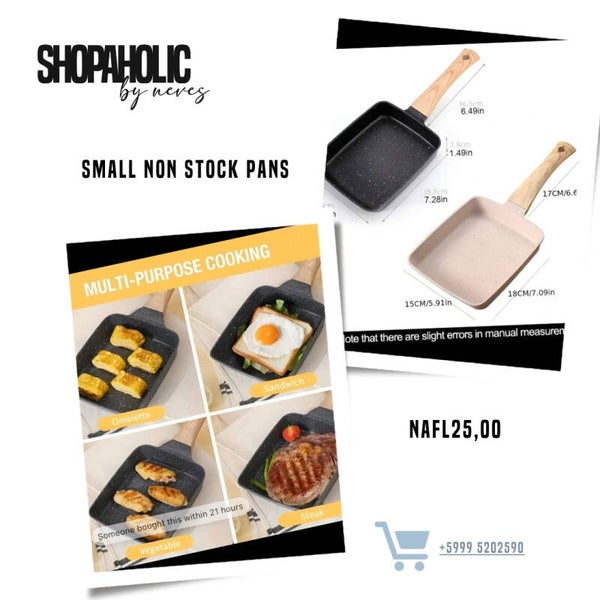 EGG SMALL NON STOCK PANS